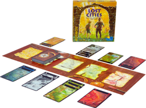 Lost cities card game